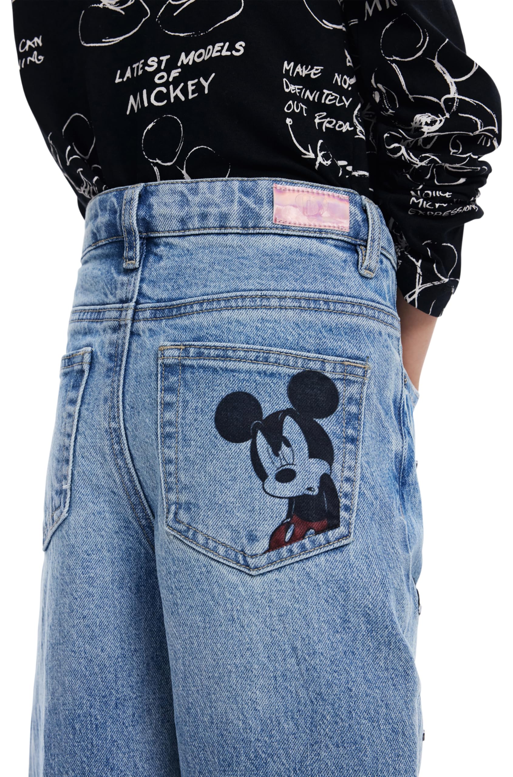 Desigual Denim_Deni, 5053 Denim Medium Wash, 9/10