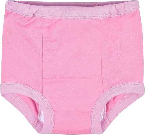Miniatura 10 de Gerber Baby Girls' Infant Toddler 4 Pack Potty Training Pants Underwear