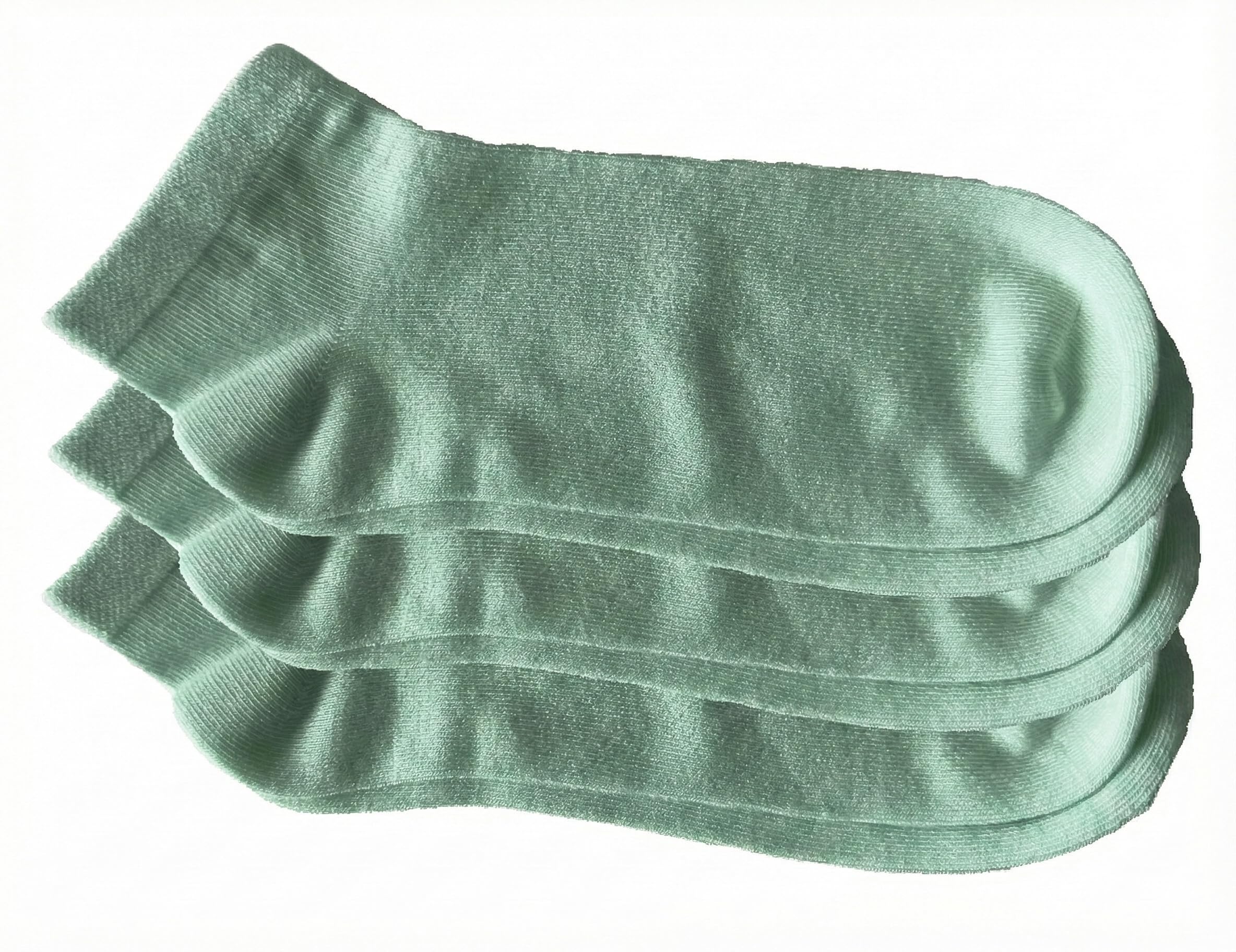 Rambutan Comfort Seam Rayon from Bamboo Ankle Socks, Youth &amp; Adult, 3 Pack