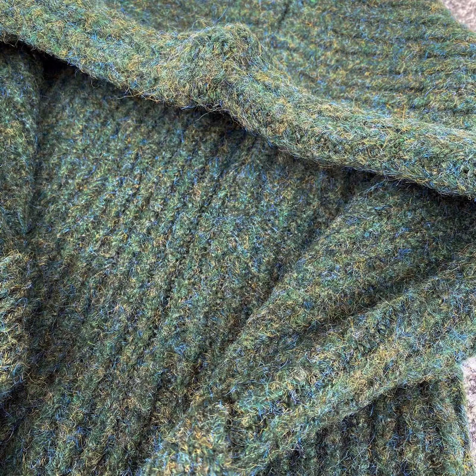 Suéter de punto, gorro, bufanda ajustable para clima frío, accesorio de moda, calentador de cuello