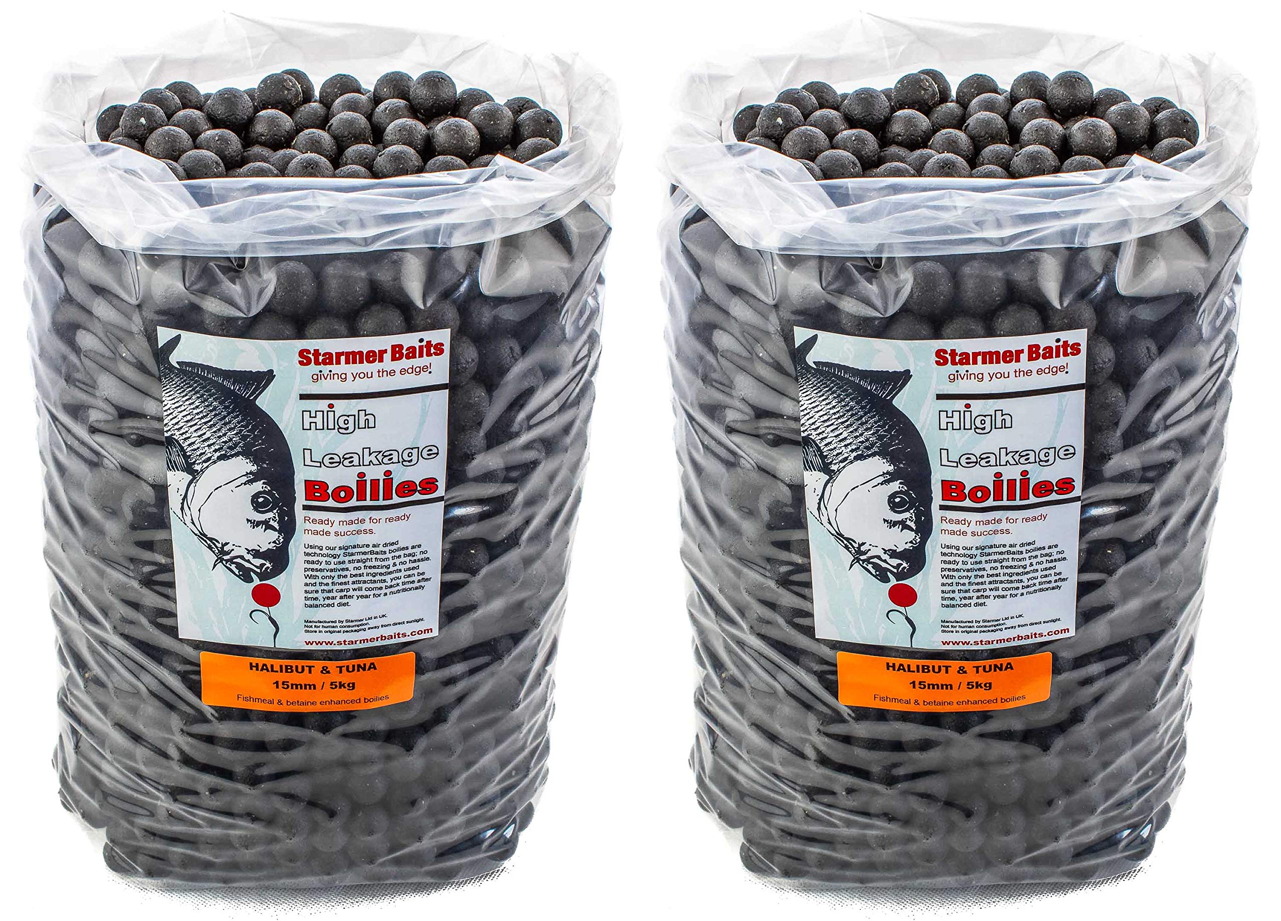 starmerbaits halibut & tuna boilies / 15mm / 5kg — image 1