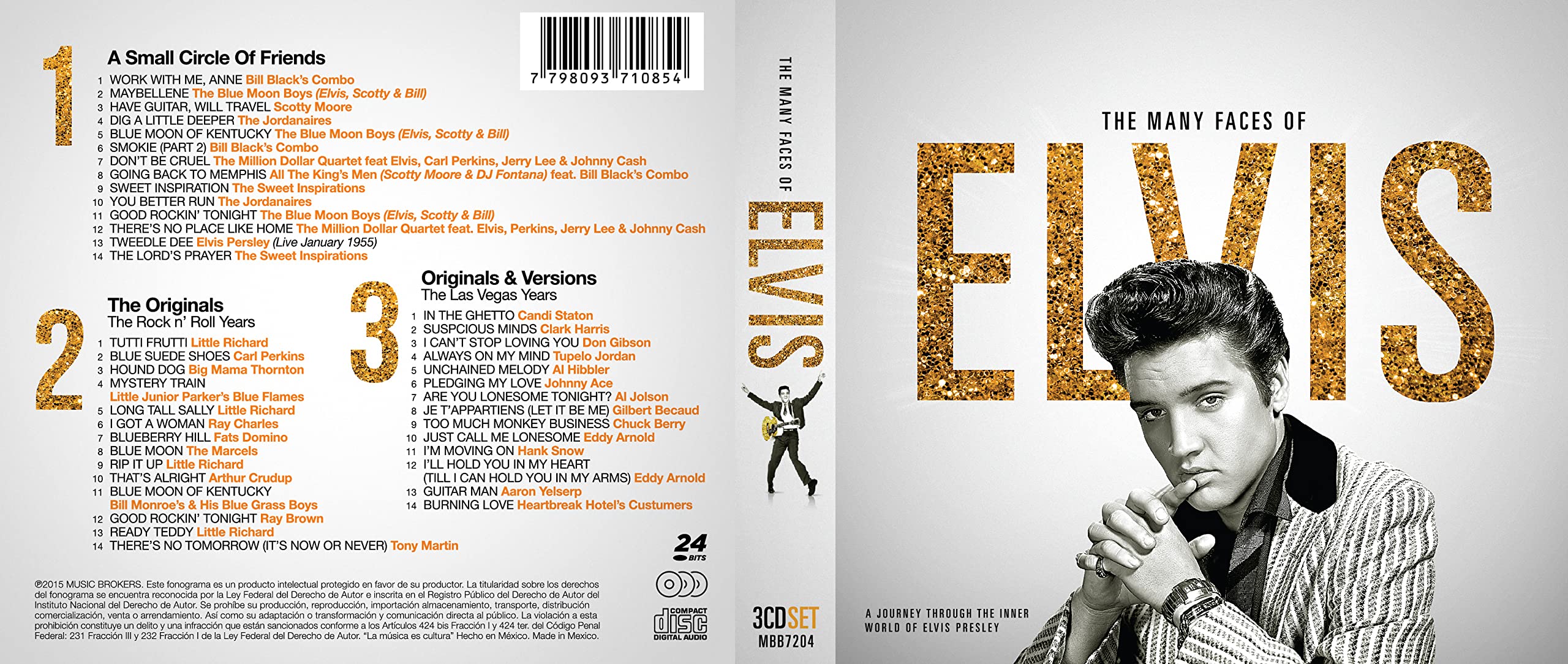 Many Faces Of Elvis Pre