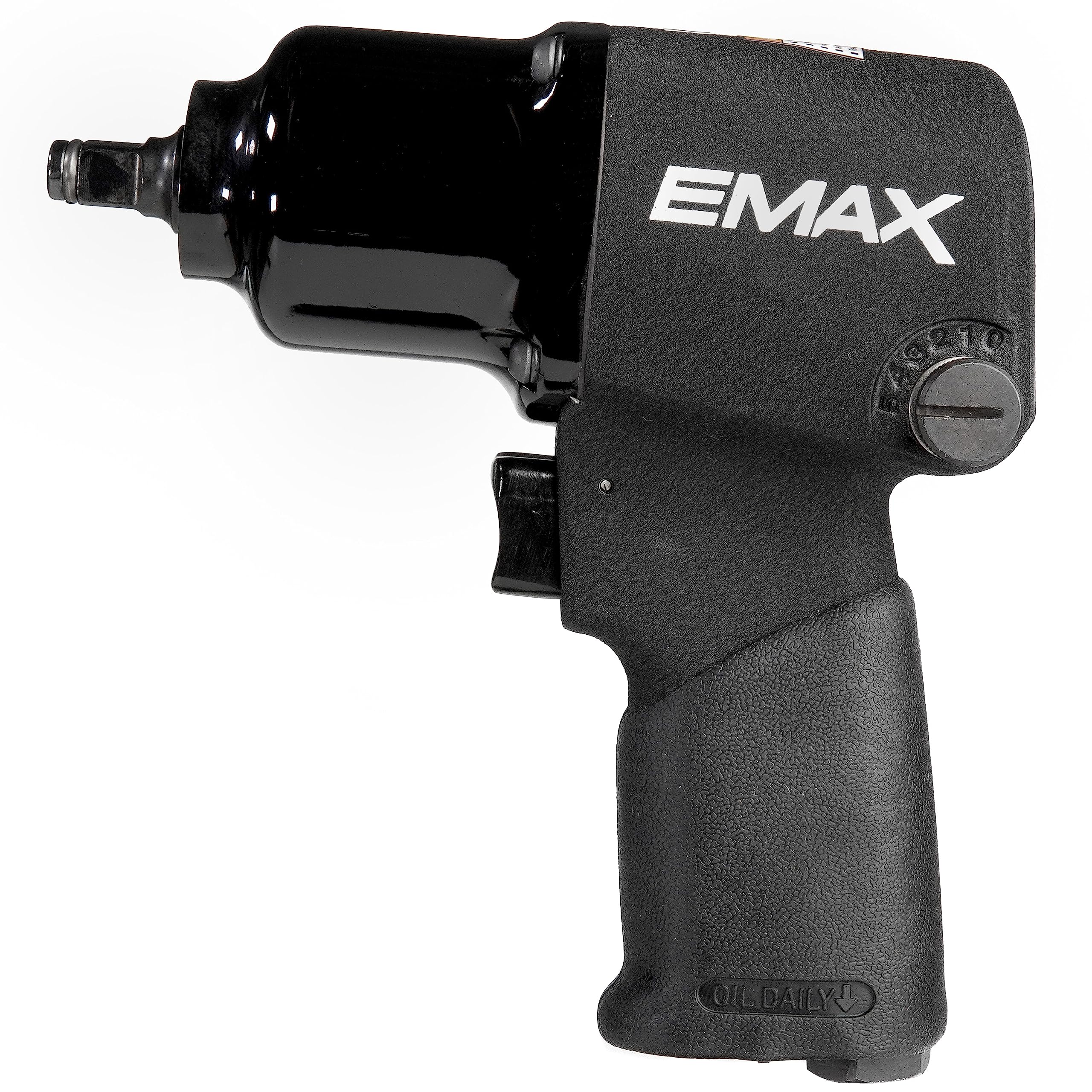EMAX EATIWH3S1P - Chiave pneumatica pneumatica da 3/8" con coppia massima di 121,9 m e 9.500 giri/min