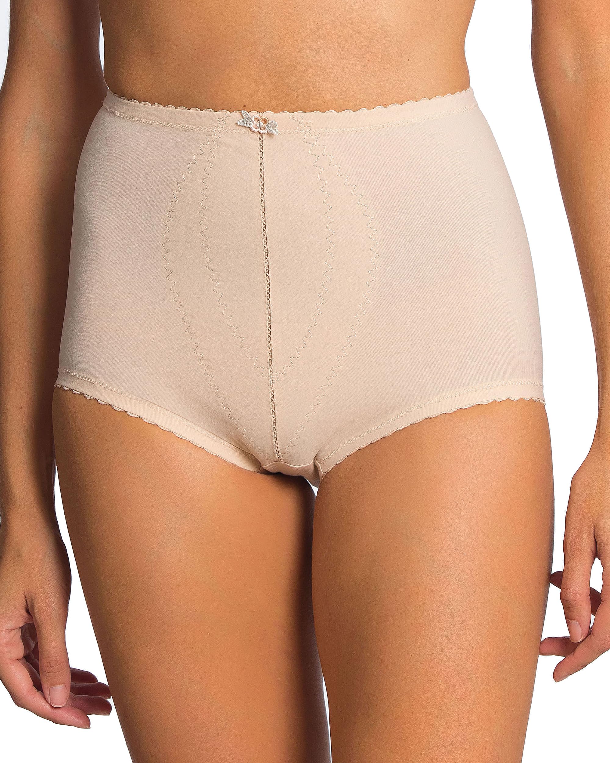 Playtex Women's I Can't Believe It's A Girdle - Brief Control Knickers, Beige, 52,