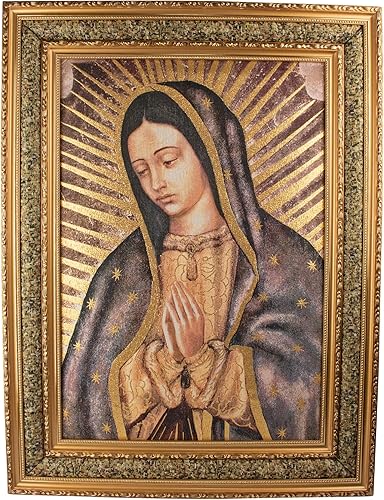 Dvdmatinemovies - Marco para tapiz de Nuestra Señora de Guadalupe - Marco para tapiz de Nuestra Señora de Guadalupe - Disponible en 5 tamaños 9 x 11