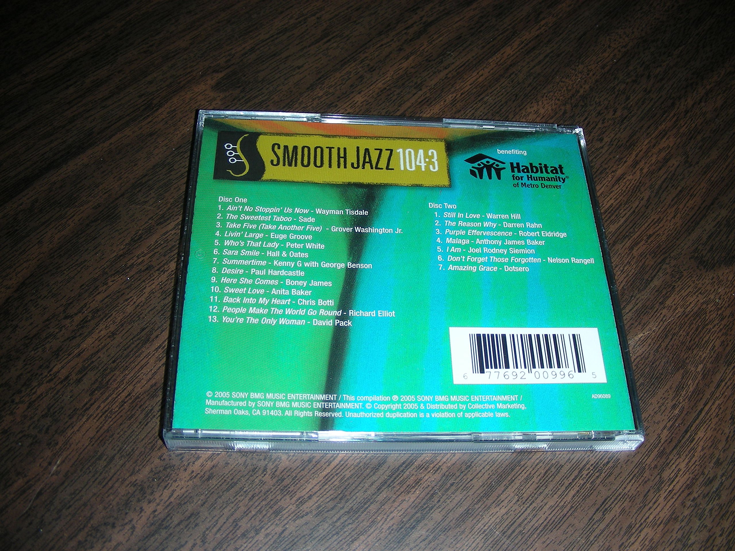 CD 104.3 Denver's Smooth Jazz, Volume Five