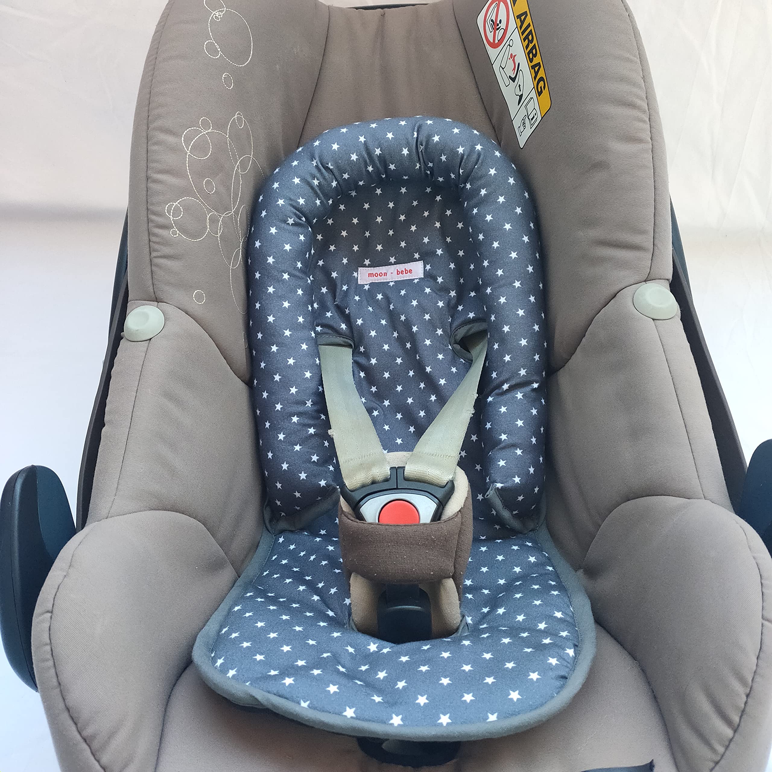 MOON-BEBE Riduttore universale MaxiCosi, seggiolino per auto e passeggino (BIEG)