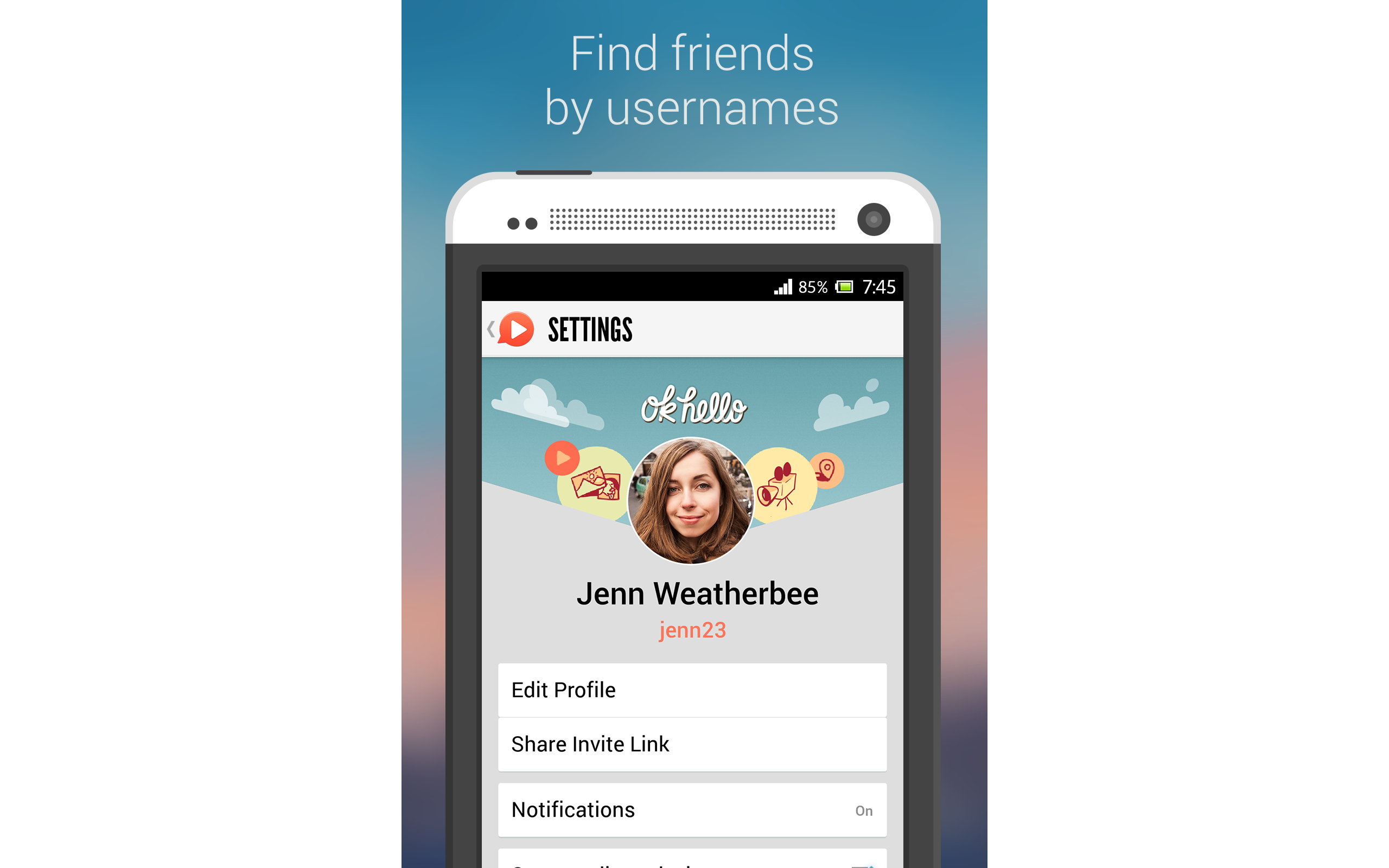 Okhello OkHello: Free Group Video Chat - App on the Amazon Appstore
