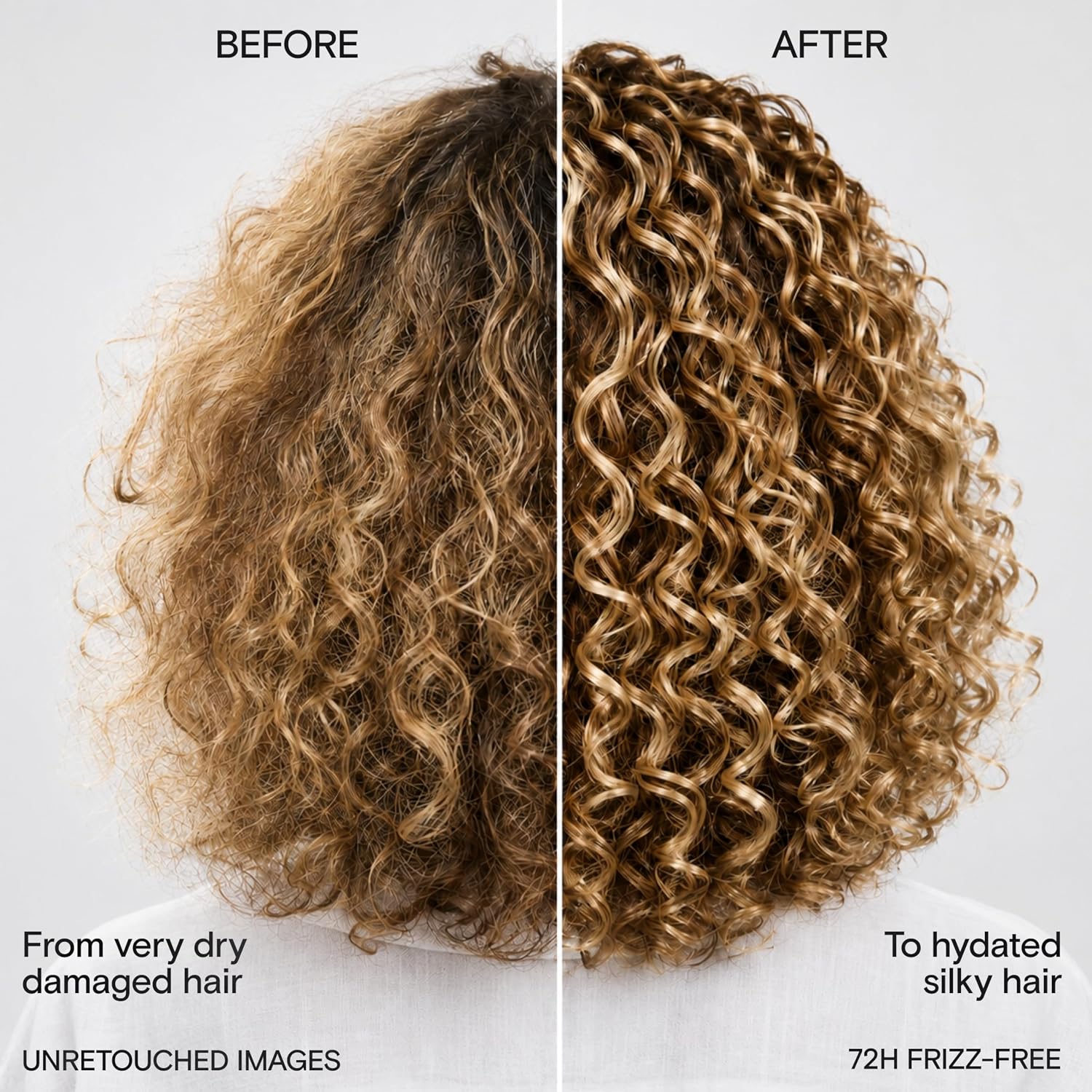 Korean Hydrating Shampoo and Conditioner Set for Dry Damaged Color Treated Hair - Moisturizing, Anti Frizz, Smoothing - Rice Water & Hyaluronic Acid, Curly, Wavy, Fine, Color Safe Protecting