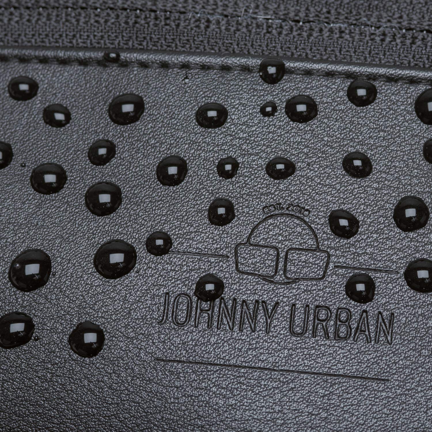 JOHNNY URBAN Toni saszetka biodrowa dla kobiet i mężczyzn, na co dzień, na festiwal i do uprawiania sportu, stylowa torba crossbody na podróż - odporna na działanie wody, czarny sztuczna skóra