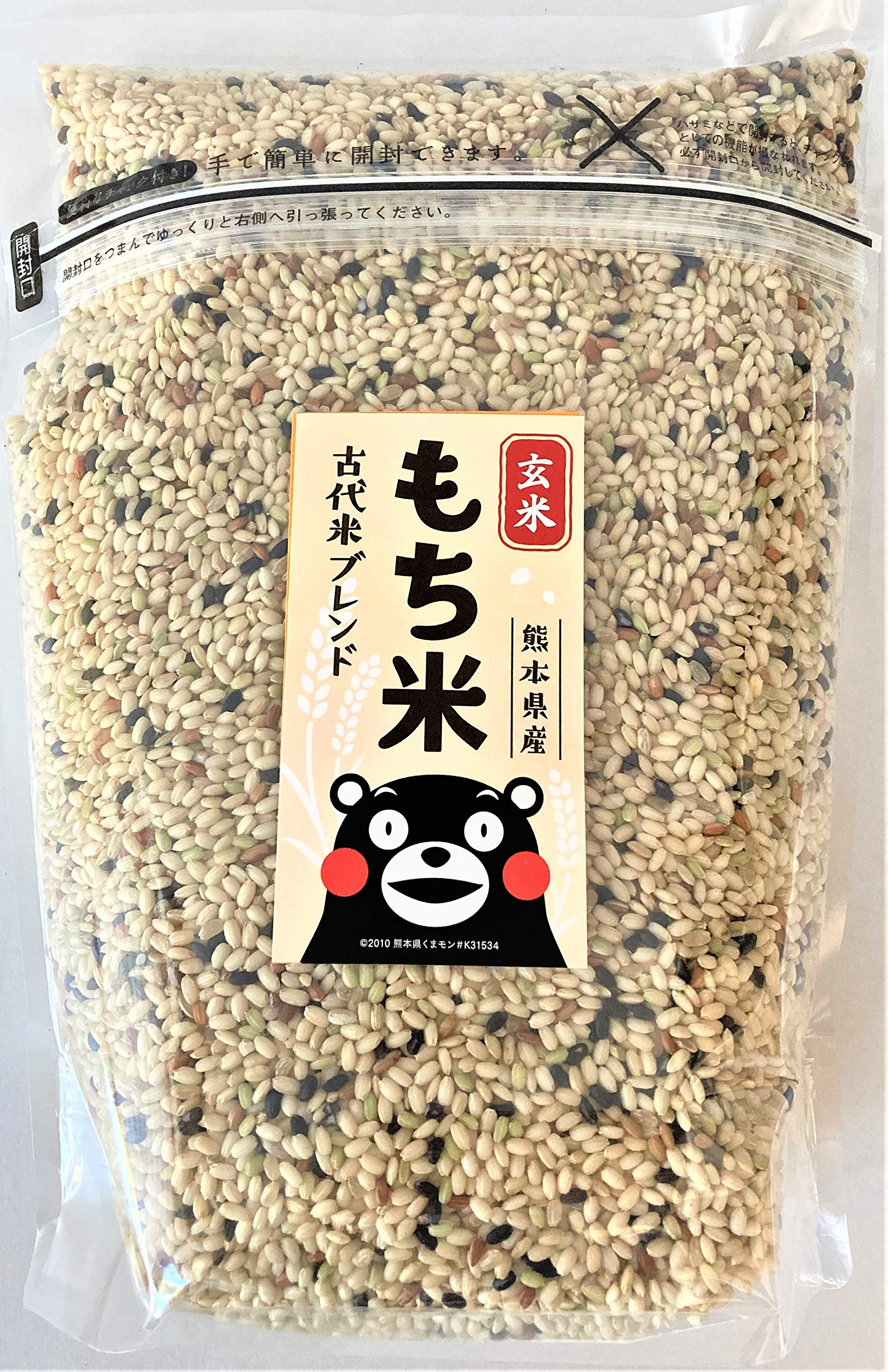 Amazon.co.jp: 【もち米玄米】古代米ブレンド 熊本産 2kg