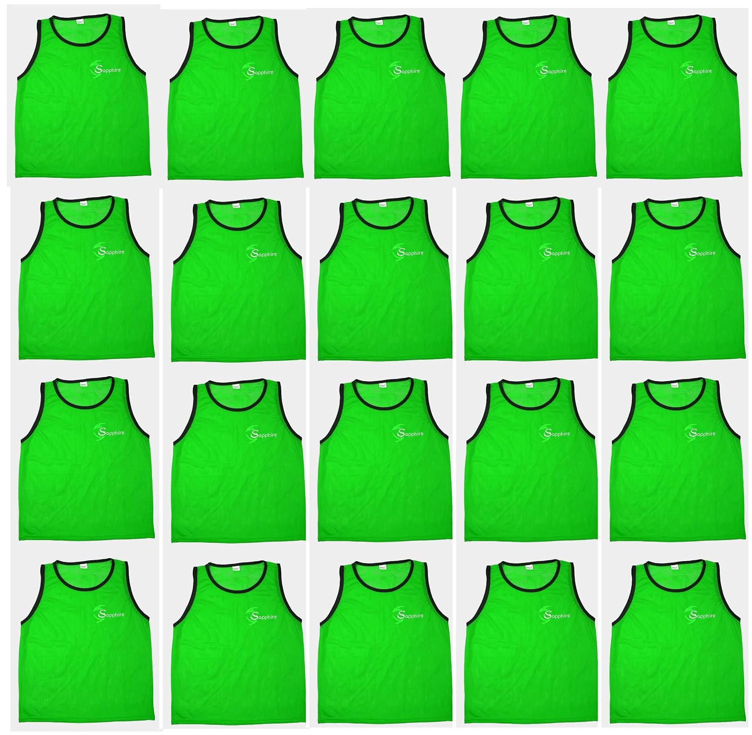 Sapphire Training Bibs Football Bibs Scrimmage Vest for Soccer Cricket
