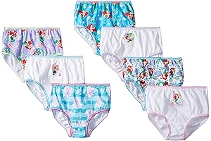 Toddler Girls Multipack Underwear Featuring Princess Ariel