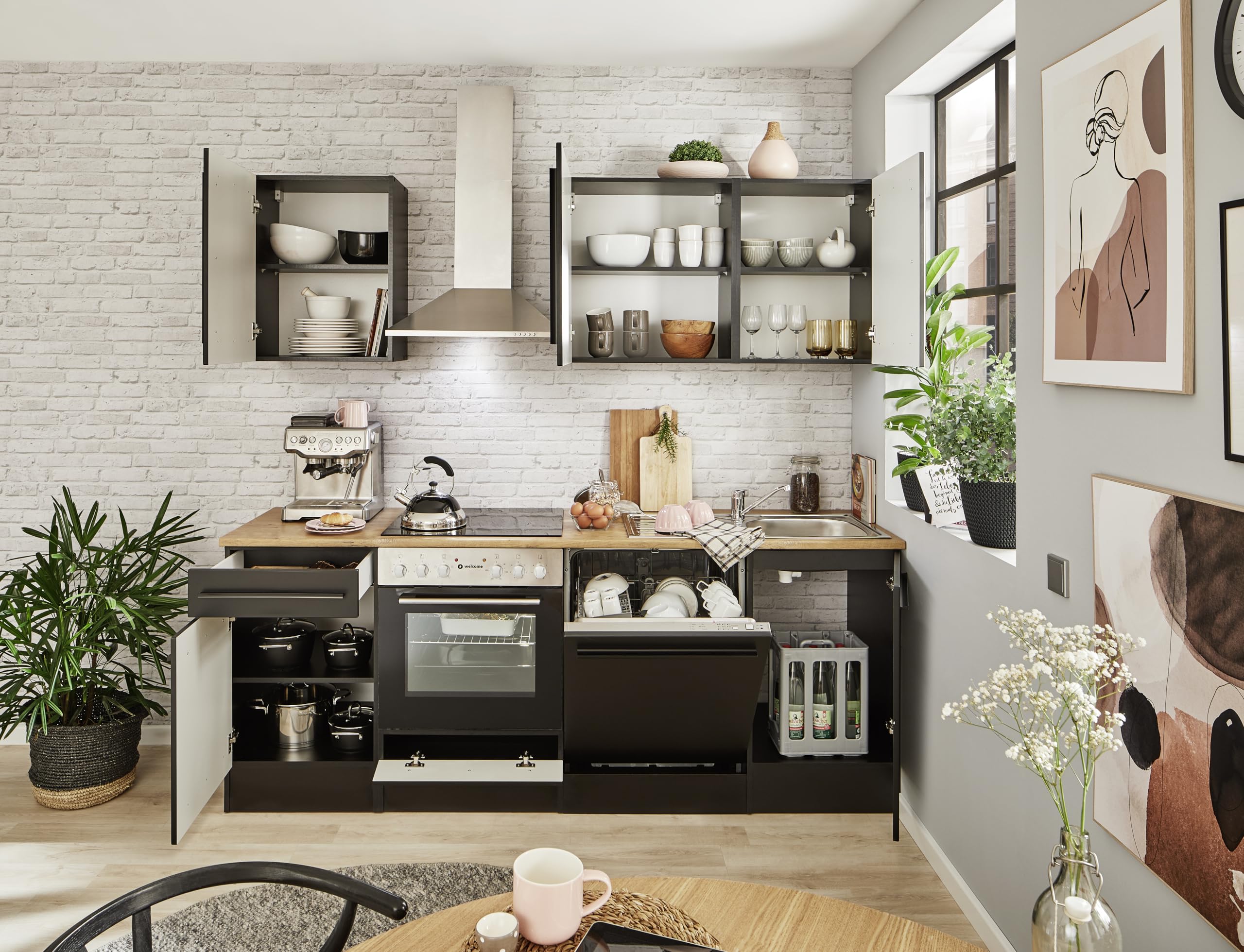 la Cuisine Contemporaine セット Stella Trading Jazz 8 Cuisine Moderne sans électroménager
