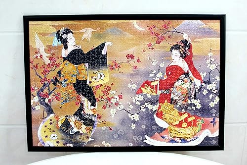 Miniatura 5 de Pinturas de belleza por Haruyo Morita - Rompecabezas de madera 1000 piezas adolescentes familia