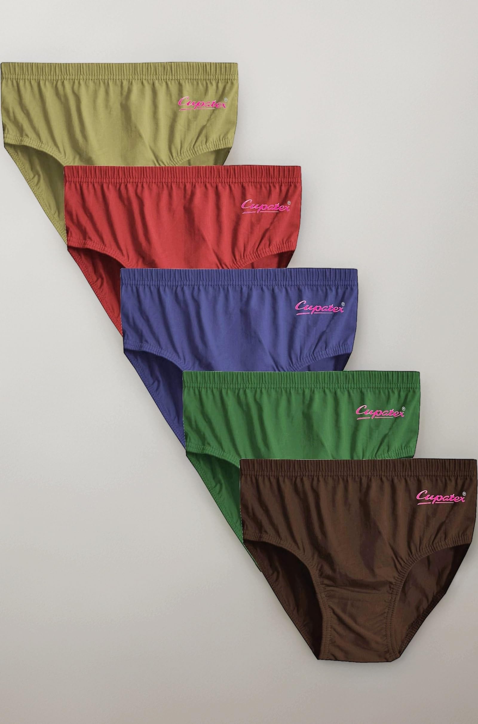 CUPATEX Women Panties(Wow_01_ 13-14 Years_Multicoloured_Pack of 5)