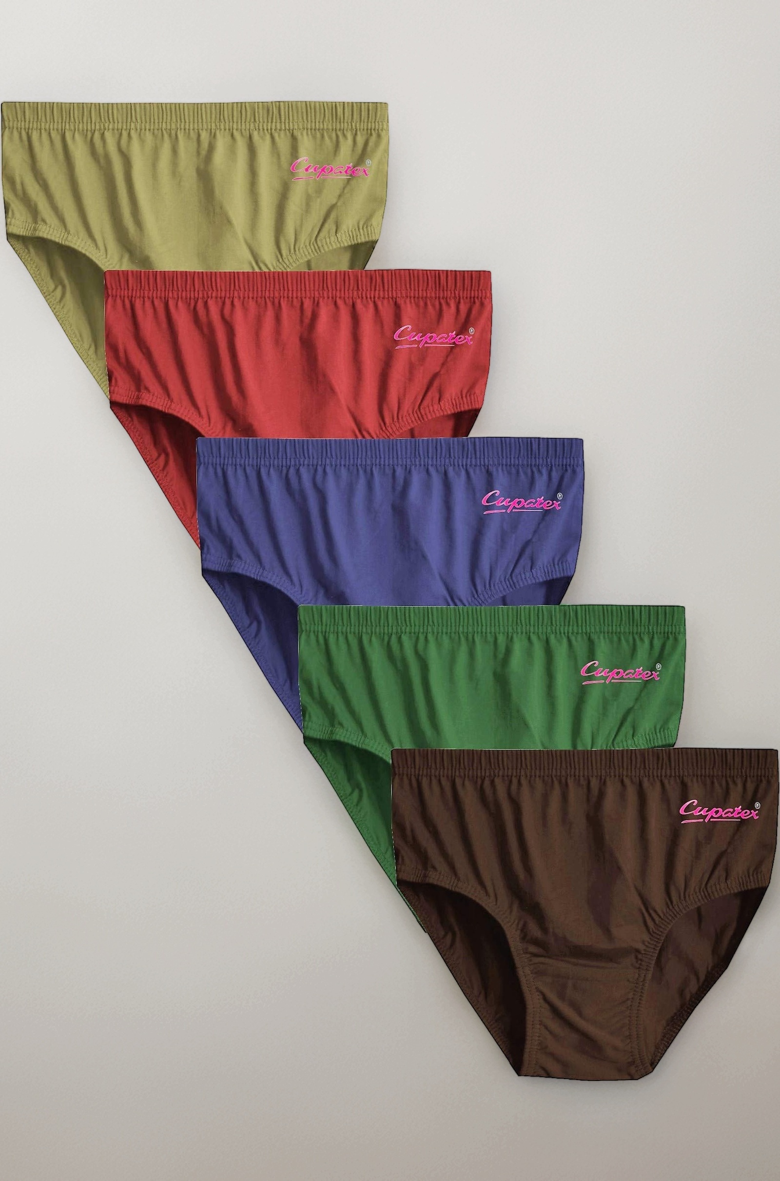 CUPATEX Women Panties(Wow_01_ 13-14 Years_Multicoloured_Pack of 5)