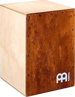 Meinl Percussion Jam Cajon Box Drum with Snare and Bass Tone for Acoustic Music — Made in Europe — Baltic Birch Wood, Play with Your Hands, 2-Year Warranty (JC50NTLB)