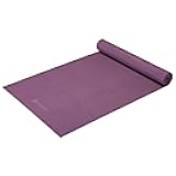Gaiam Yoga Mat - Premium 5mm Solid Thick Non Slip Exercise & Fitness Mat for All Types of Yoga, Pilates & Floor Workouts (68