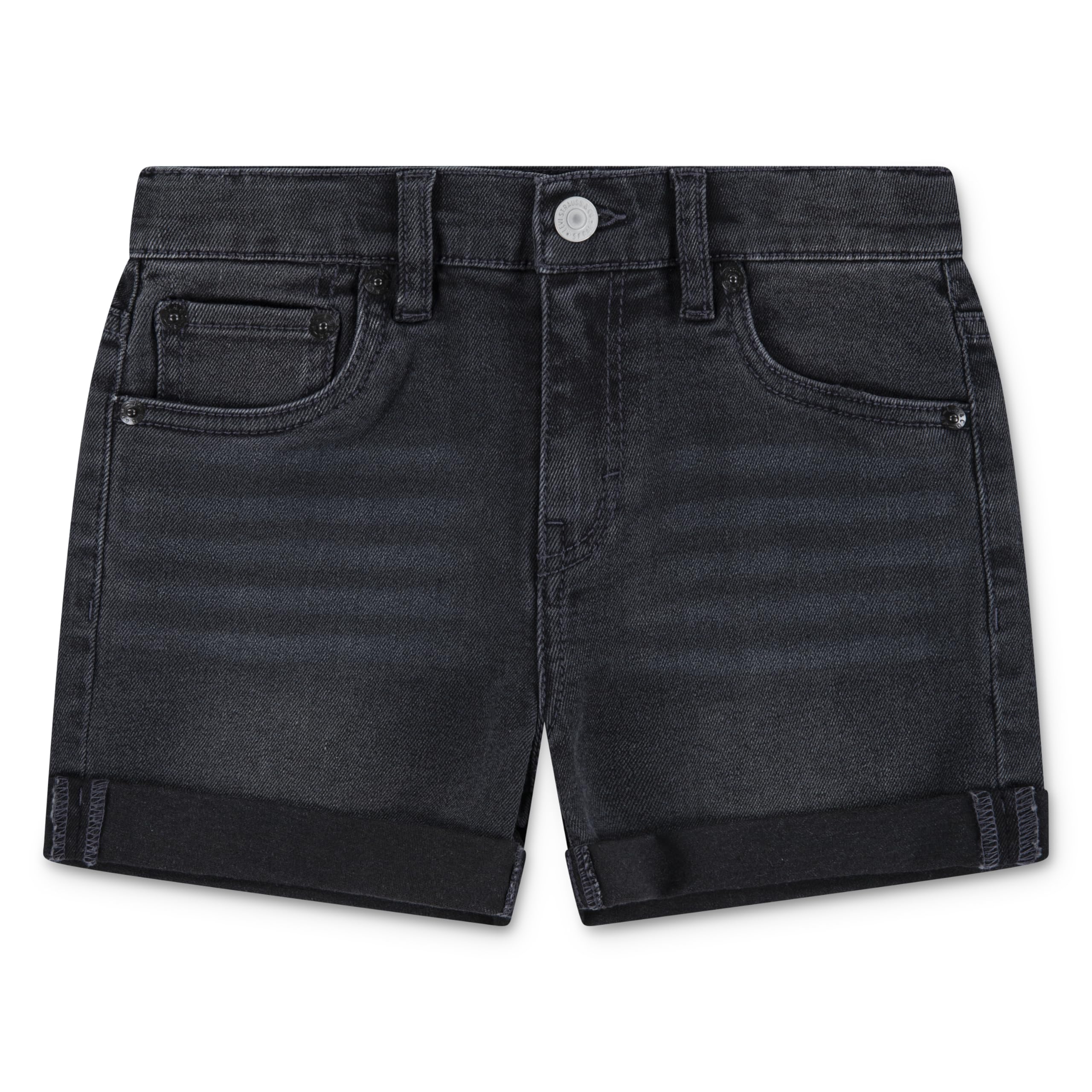 Levi's Mädchen Blau Girlfriend Fit Shorts