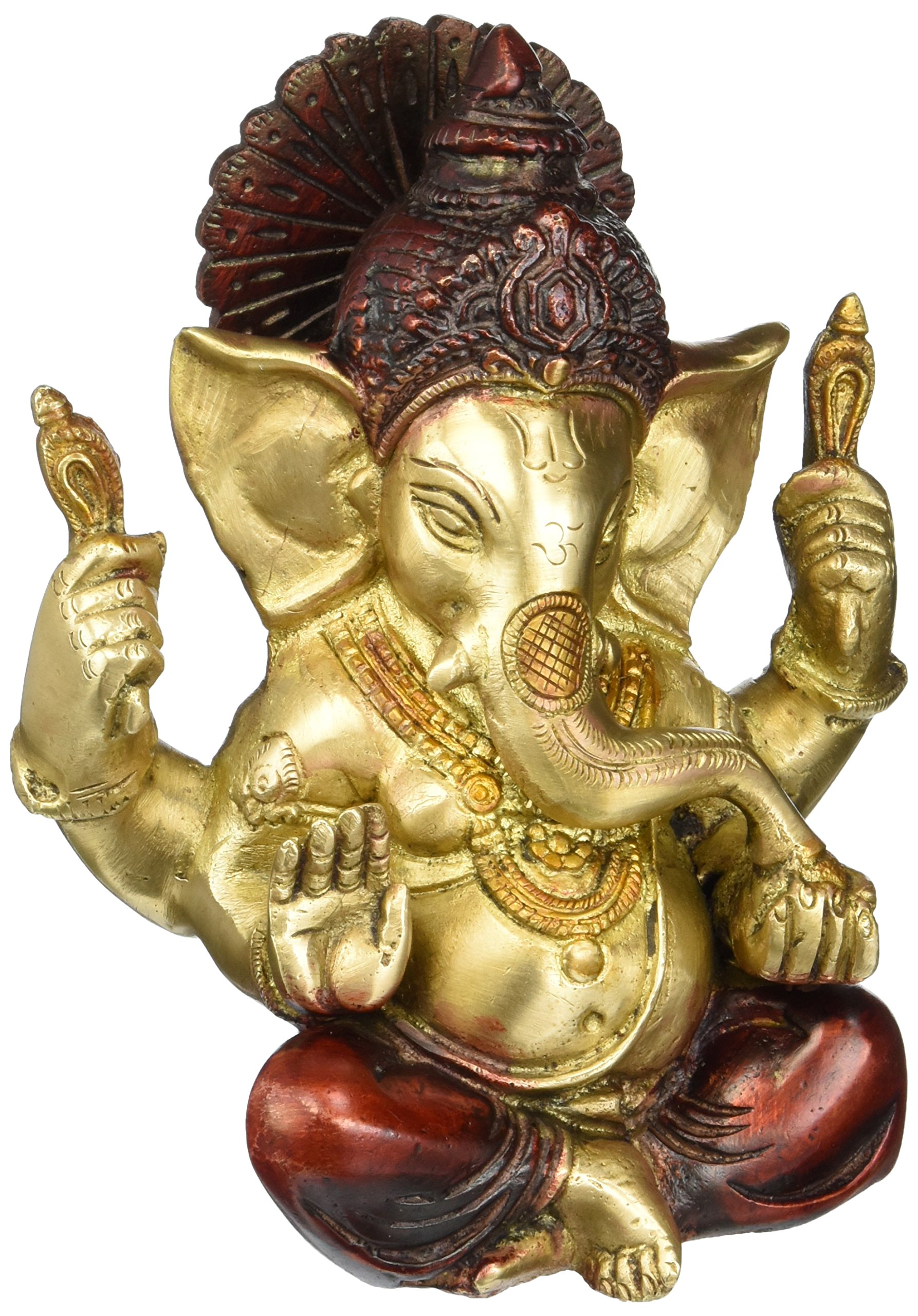 Buy Aone India The Blessing Brass Statue of Lord Ganesh Ganpati