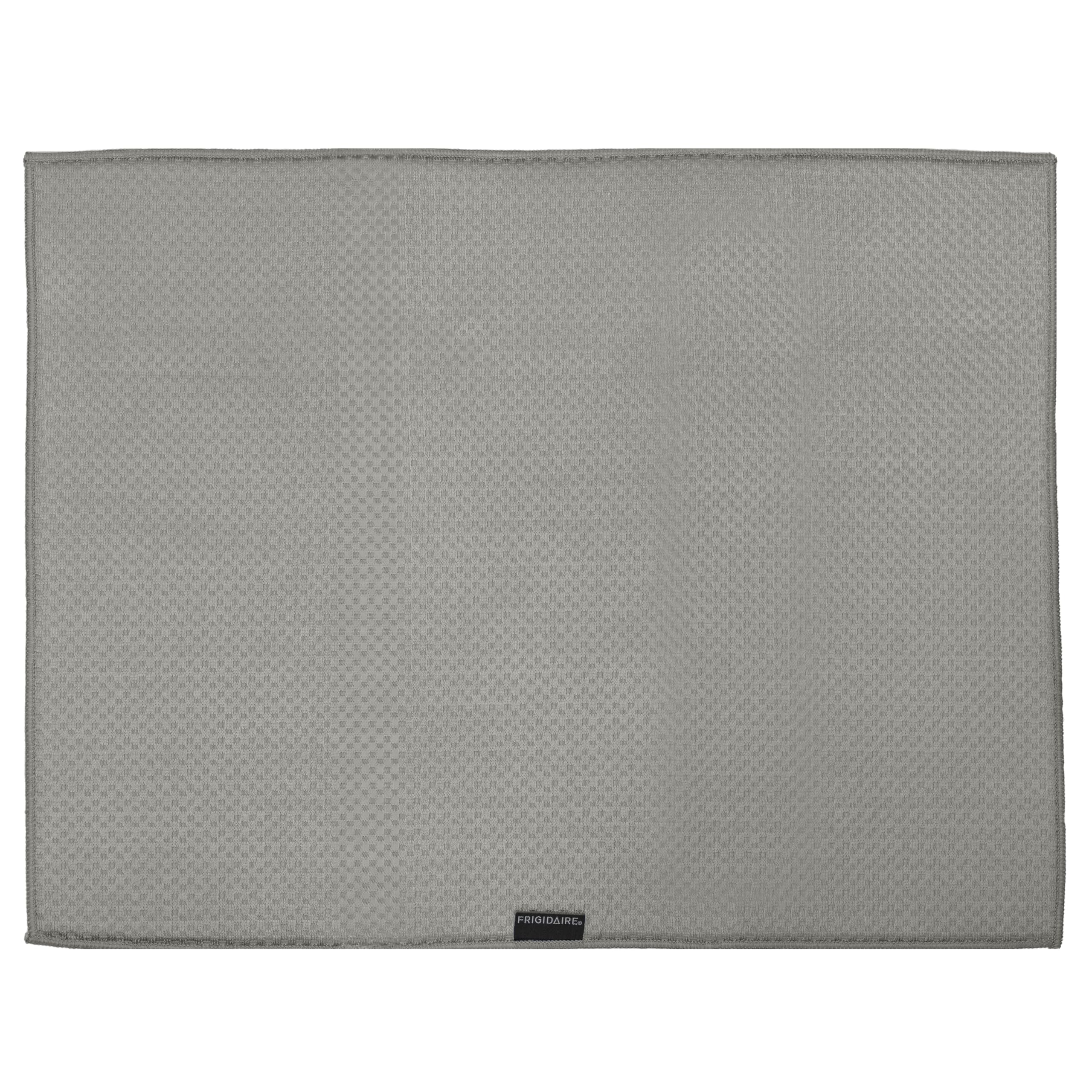 Tapis de séchage Frigidaire polyester gris protège plan travail humidité vaisselle