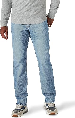 Lee Men's Legendary Regular Fit Straight Leg Jean, Solo, 32W x 34L