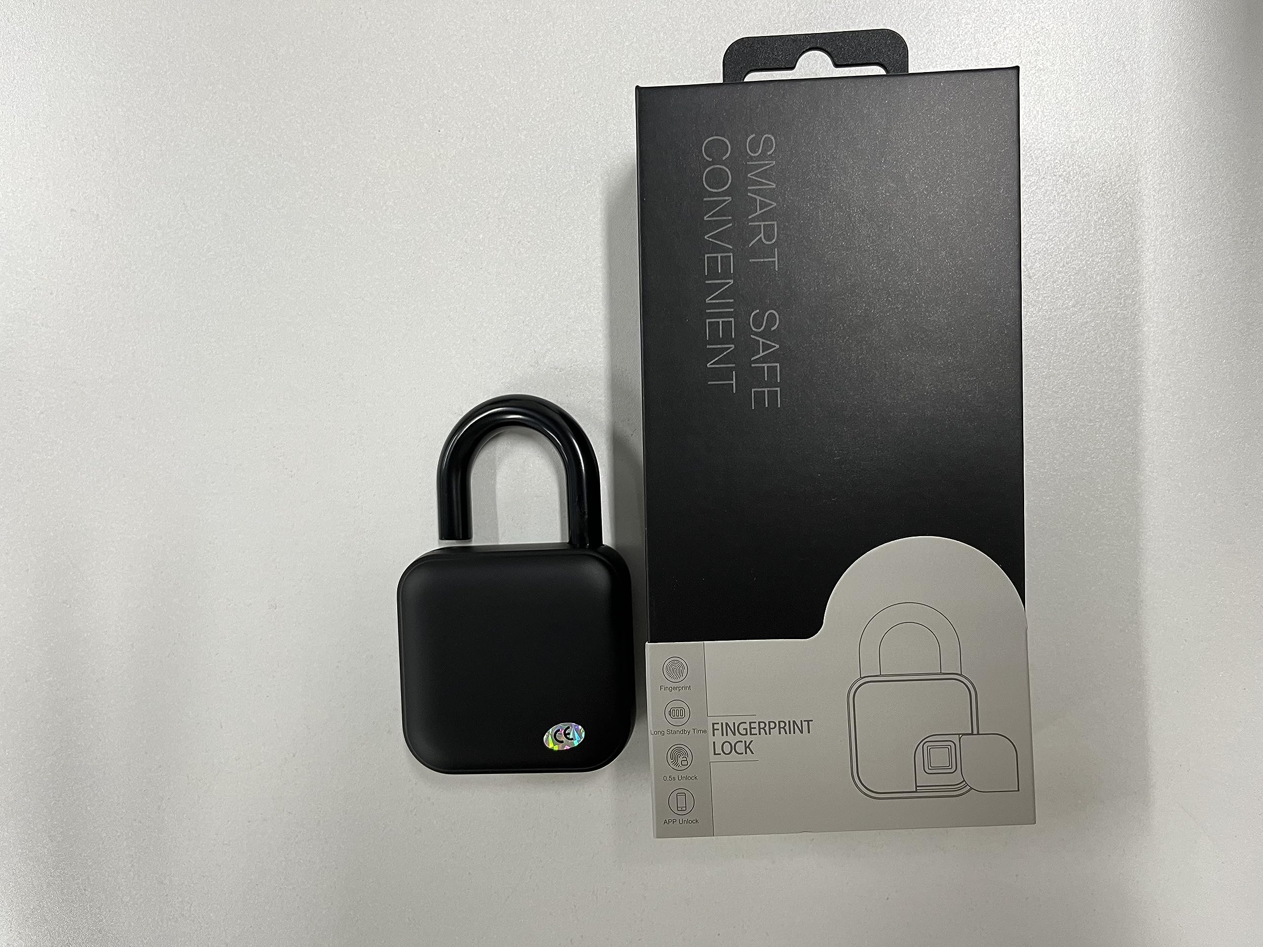Cadenas à empreintes digitales cachées Tuya Bluetooth intelligent biométrique sans clé à empreintes digitales cadenas de porte rechargeable USB antivol serrure de sécurité