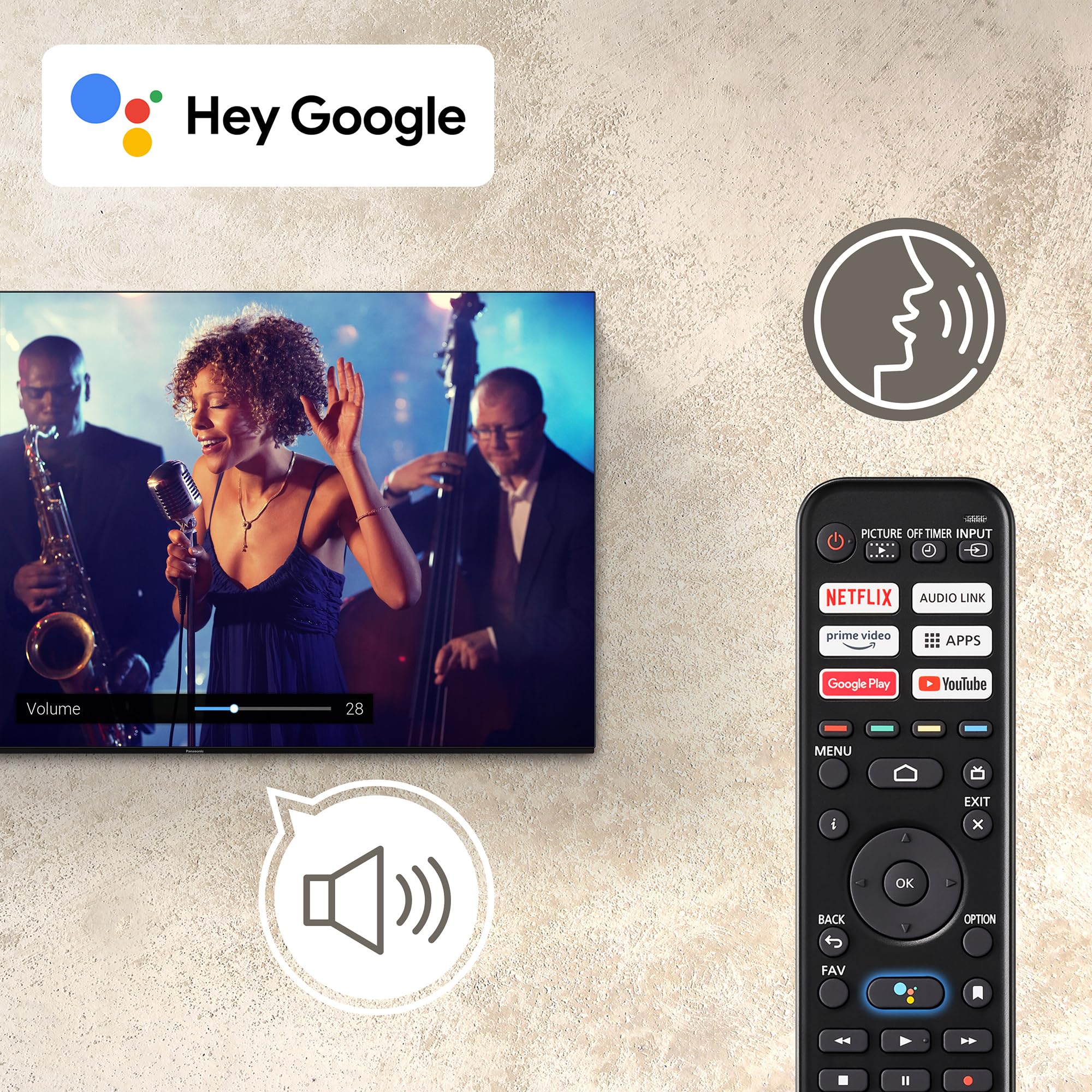 Panasonic TX-24MSW504, 24 Inch HD LED 2023 Smart TV, Android TV