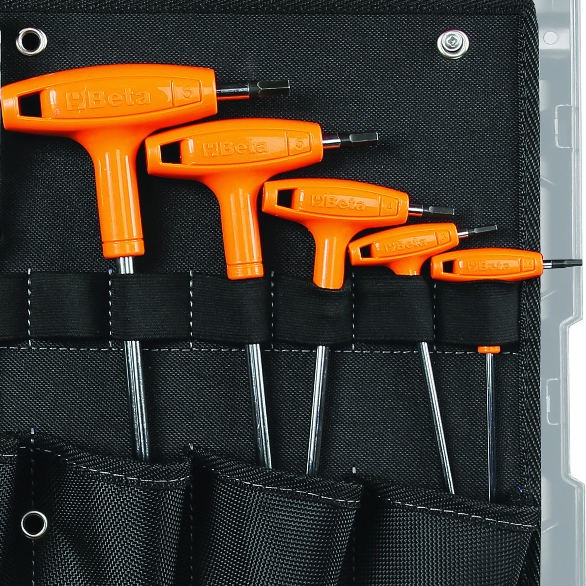 Beta 5990V3 - Assortimento di 116 utensili per valigetta portautensili combo c99V3/2C, in vassoio morbido in eva