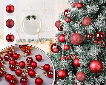 OTE Christmas Tree 6 Feet Snow Pine Christmas Tree Xmas Tree | Hand Made Xmas Tree Decorations | Xmas Decorations Tree 6 FT