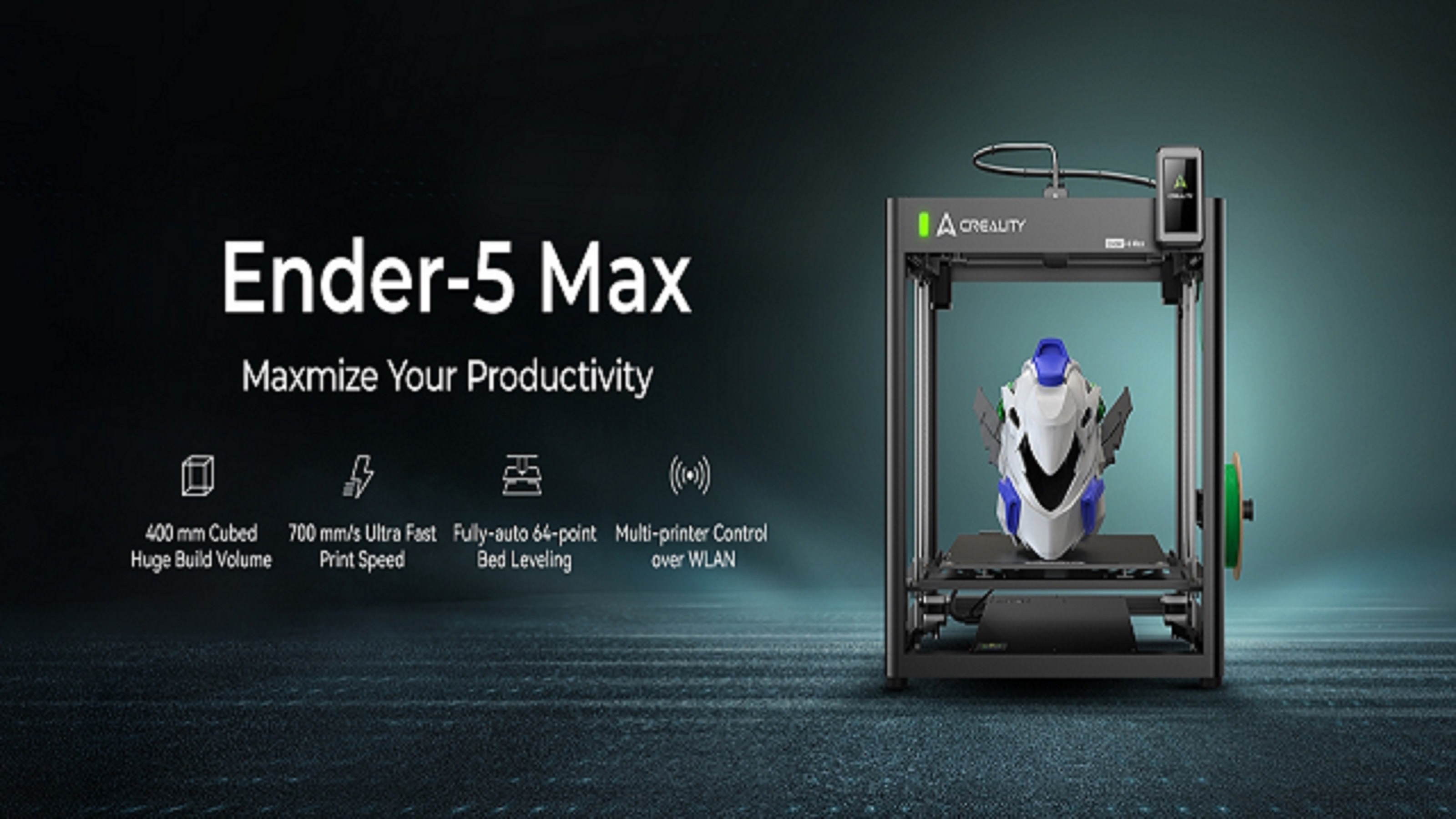 Creality Ender-5 Max 3D Printer, Large Build Volume 400 * 400
