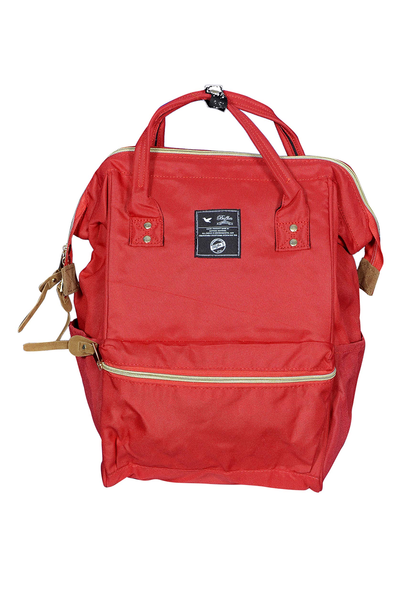 Crawl'in Diaper Bag Backpack Nursing Bags Diaper Maternity Backpack, Waterproof Multifunctional Diaper Backpack/Handbag, Travel Nappy Tote Bag (Red)-image-44