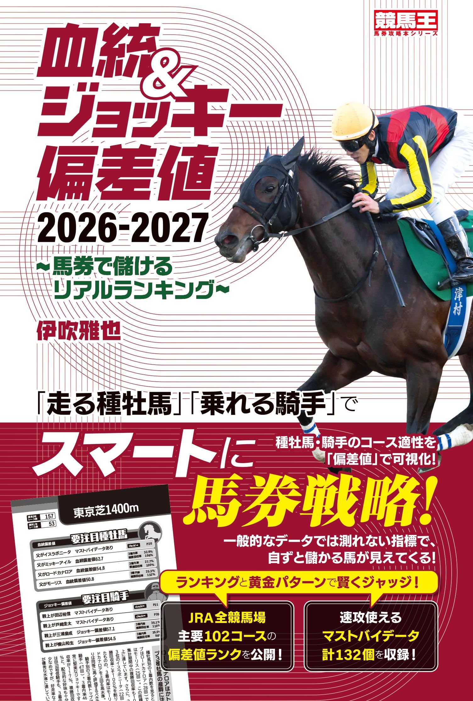 血統&ジョッキー偏差値2026-2027 ～馬券で儲けるリアルランキング