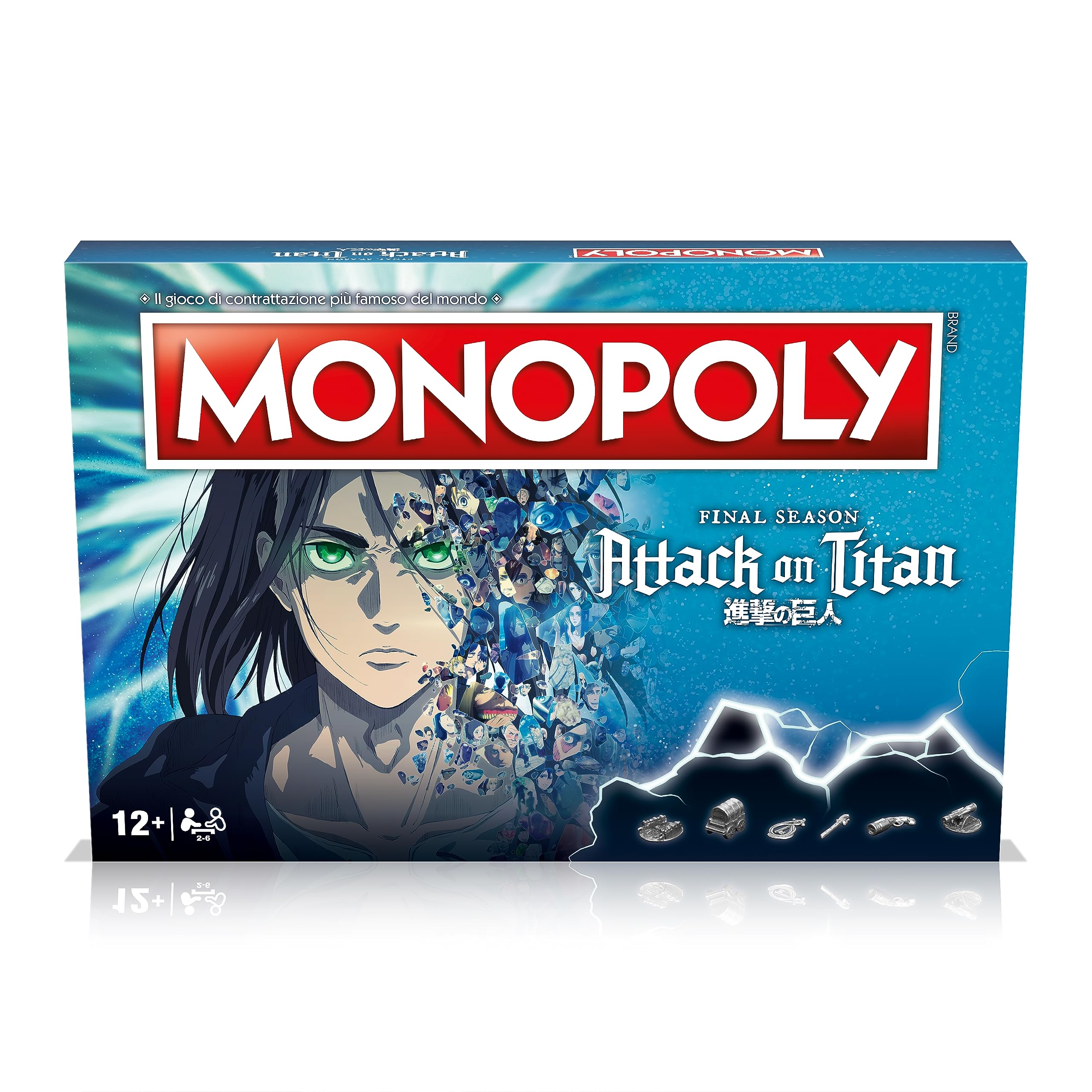 Winning Moves Monopoly - Attacco dei Giganti