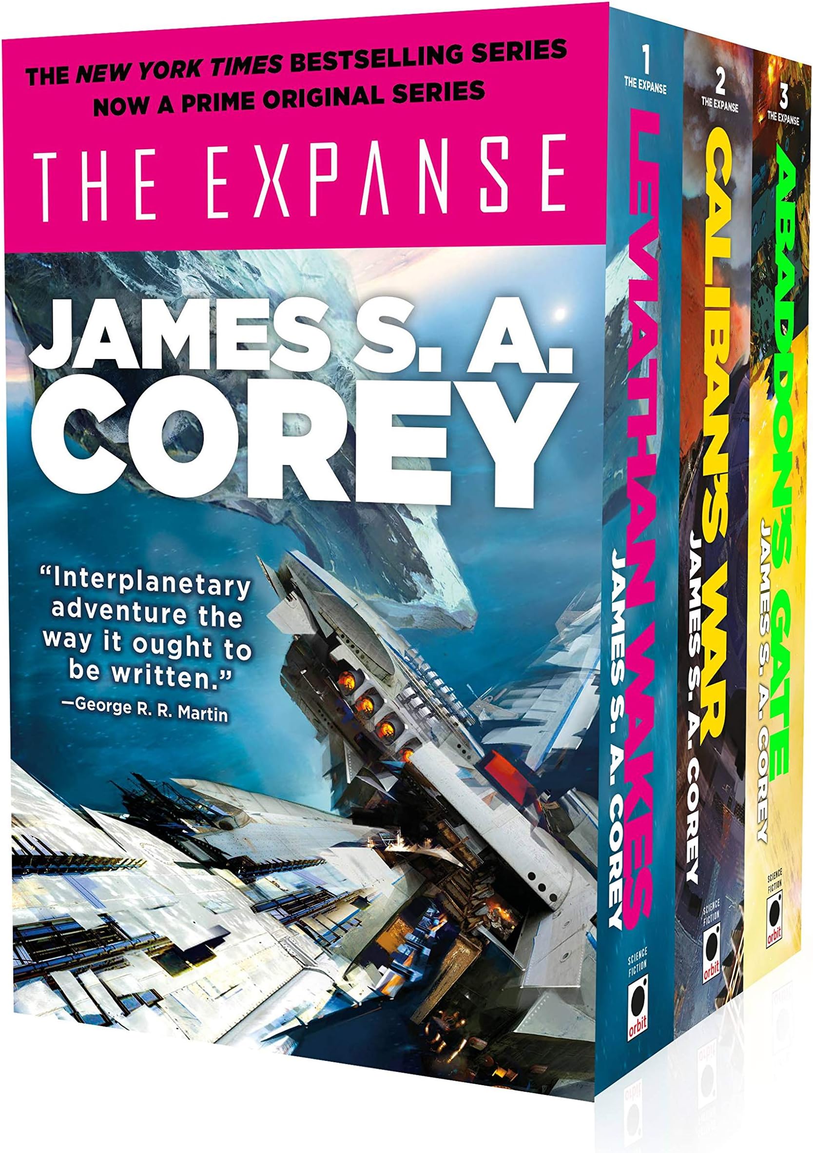 Orbit The Expanse Boxed Set: Leviathan Wakes, Caliban's War and Abaddon's Gate