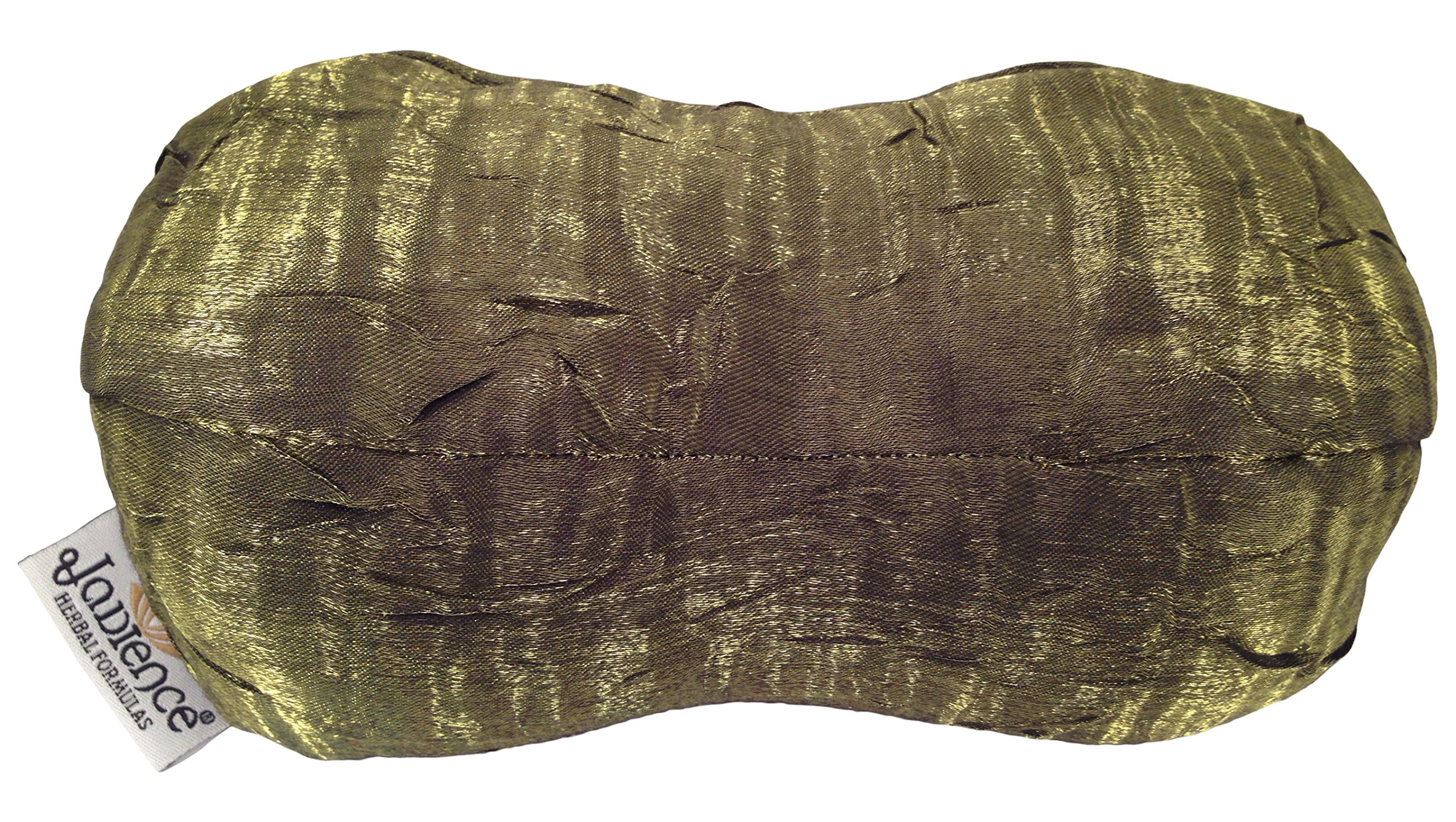 Jadience Lavender Herbal Neck Pillow – Green: Warming + Cooling | Stress Relieving/Detoxifying | A Great Travel Pillow for Kids & Adults | The Best Neck Support for Sleeping or Watching TV