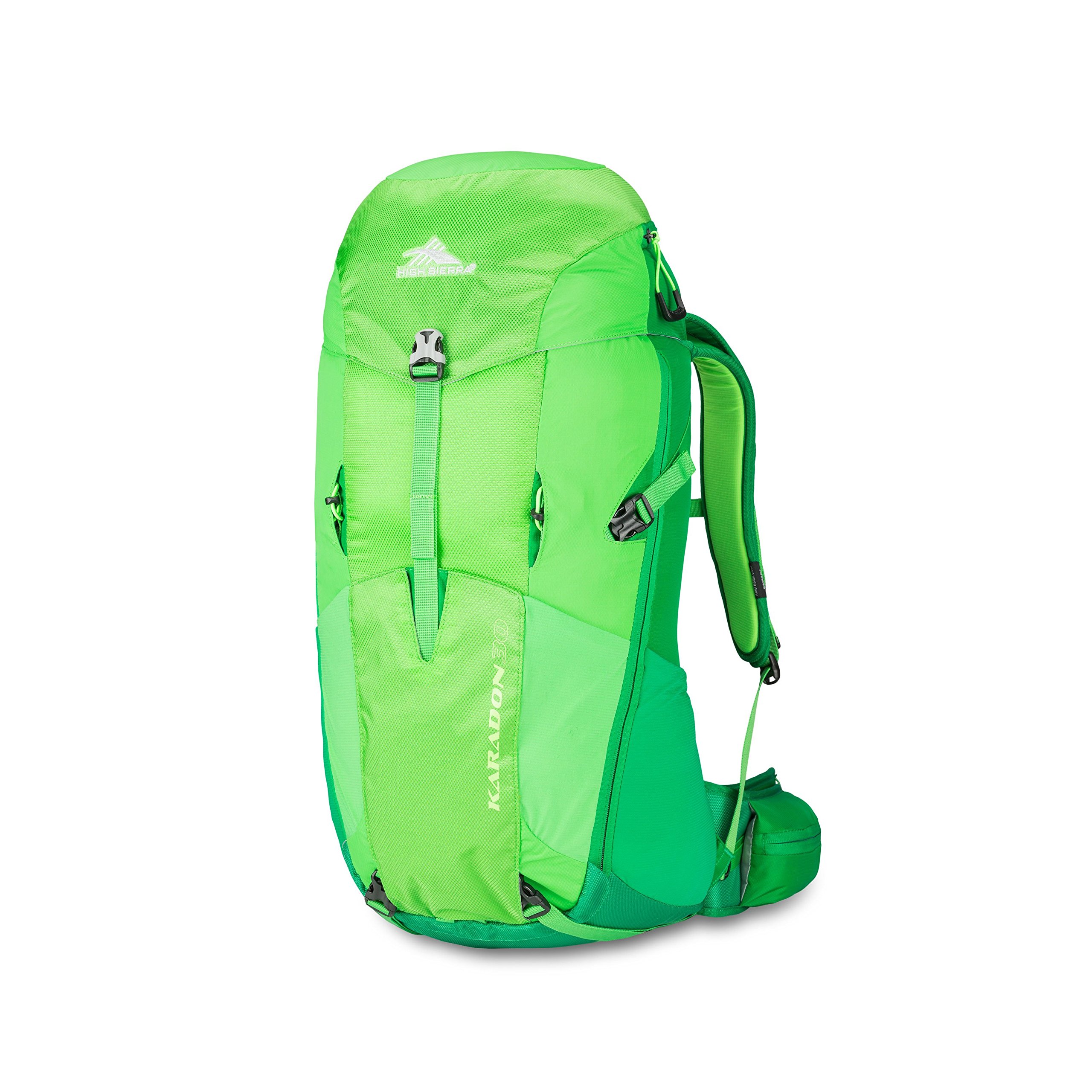 High Sierra Karadon Frame Pack, Kelly/Cactus/Lime, 30L (M-L)