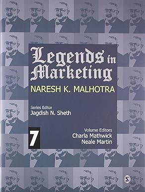 Legends In Marketing, Naresh Malhotra