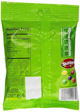 Skittles Candy, Sours, 5.7 Ounce (Pack of 12)