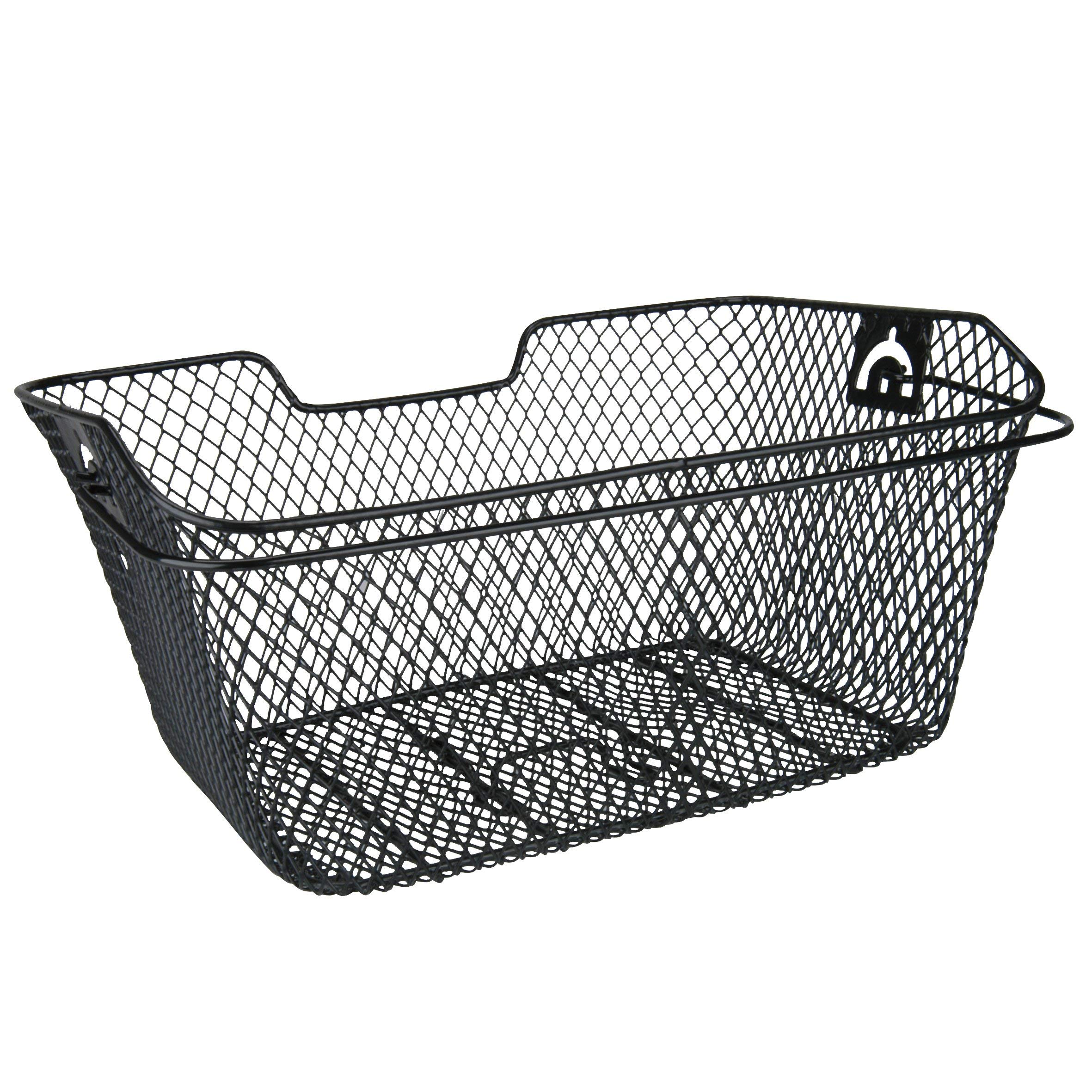 Fischer Profex Back Bike Basket Black