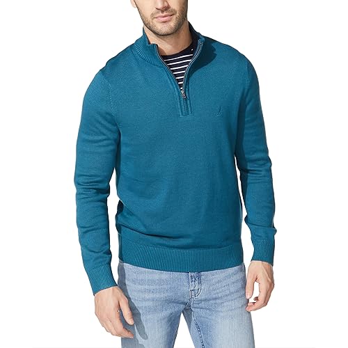 Nautica Men's Quarter-Zip Sweater