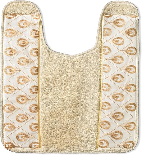 Popular Bath Seraphina Accessories, Contorno de baño, marfil