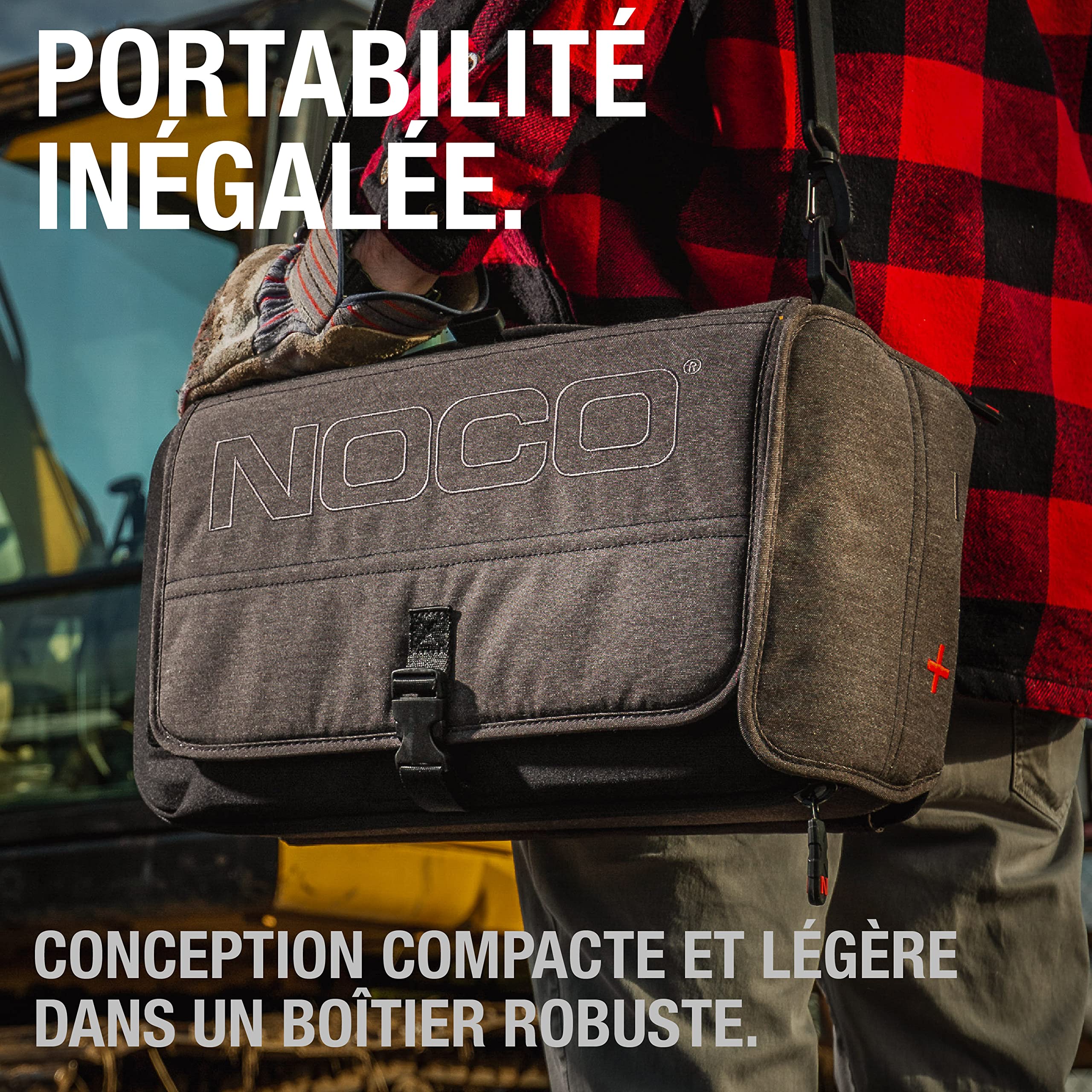 NOCO Boost Max GB250 12V 5250A UltraSafe Booster Batterie, Lithium Jump Starter, Câbles de Démarrage et de Démarrage de Batterie Portables pour Moteurs Essence et Diesel Jusqu'à 16-litres