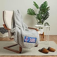 Vista 26 de FOCO Manta Sherpa de nube con logotipo grande del equipo de la NFL, 60 x 70 pulgadas