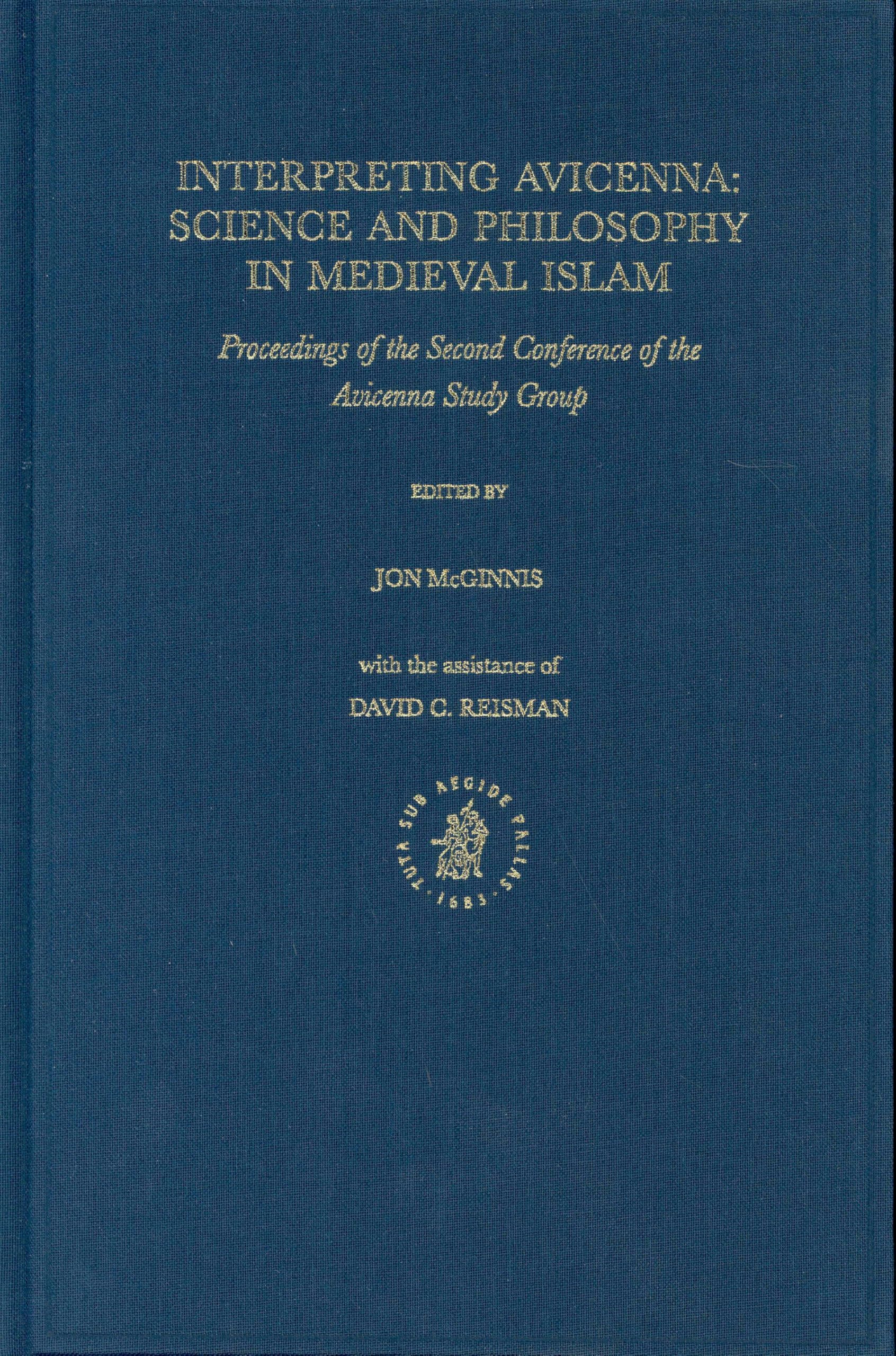 Interpreting Avicenna Volume Académique de Référence en Philosophie Islamique