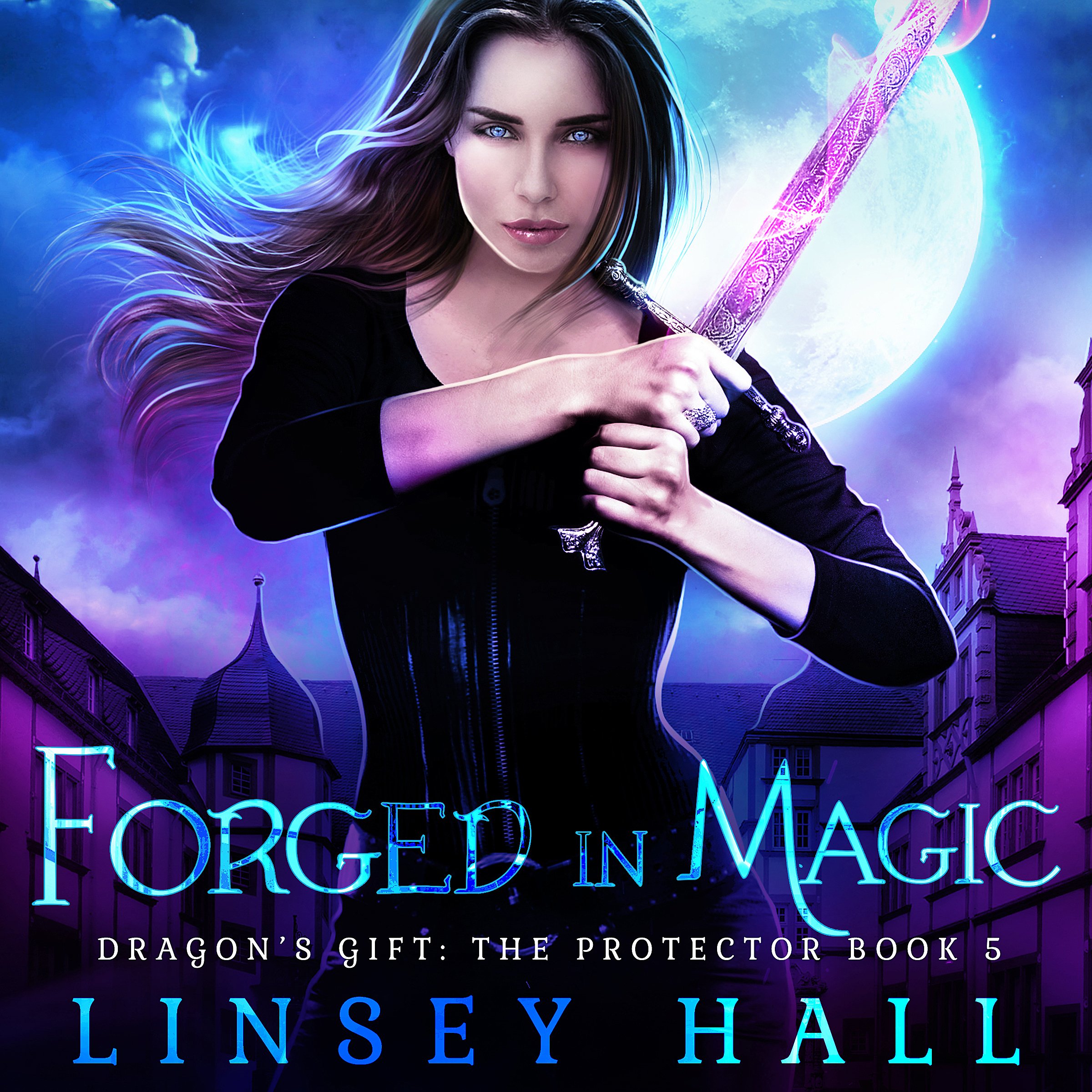 Cover art for Forged in Magic