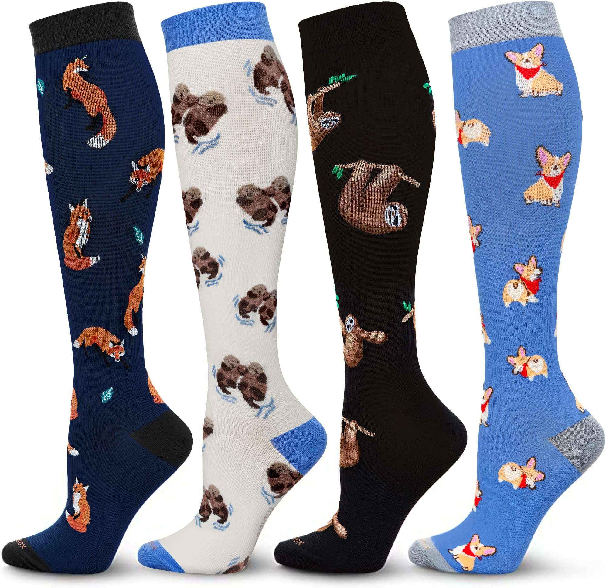 Compression Socks Women and Men, 20-30mmHg, Best for Nurses, Travel, Pregnancy