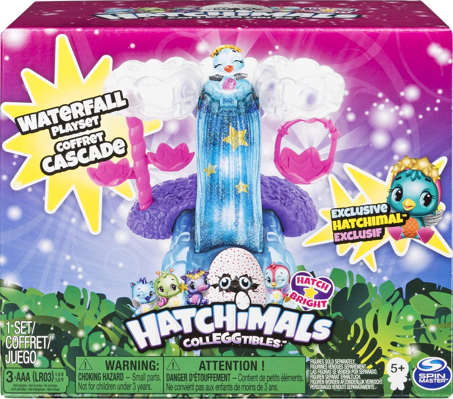 Hatchimals CollEGGtibles Waterfall Playset with Hong Kong Ubuy