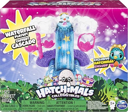 Miniatura 2 de Hatchimals CollEGGtibles, juego de cascada con luces y una exclusiva temporada 4 CollEGGtible, para edades de 5 años en adelante